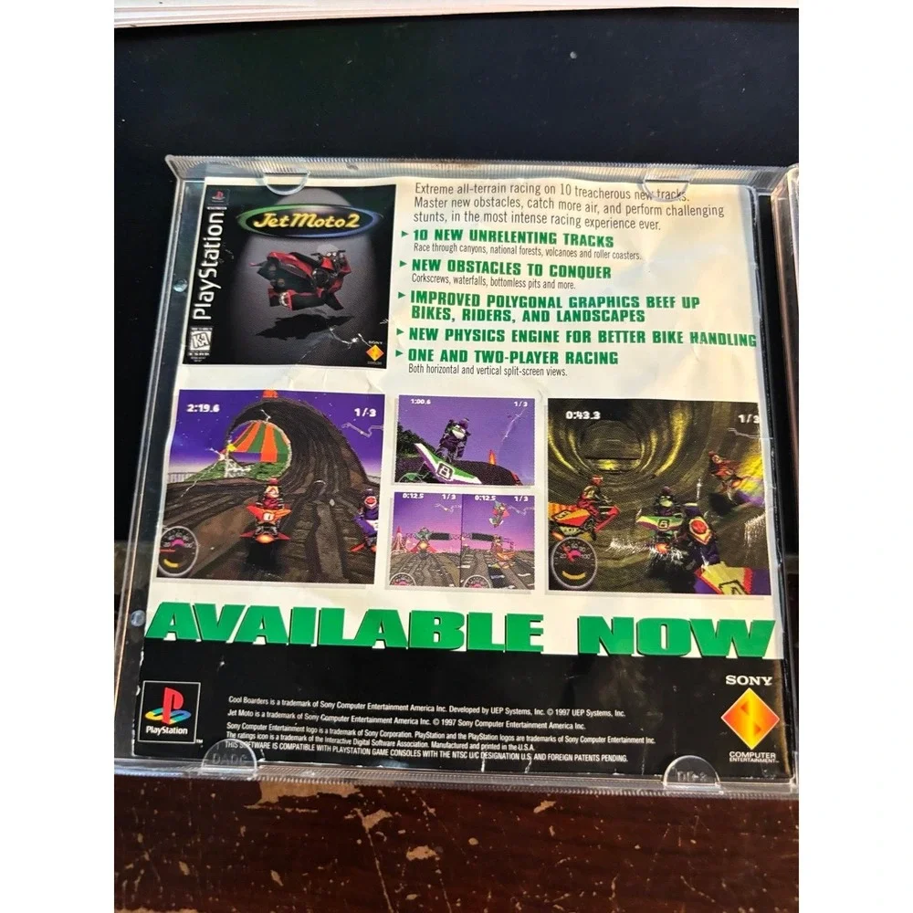 PlayStation 1 - Cool Boarders 2 - Complete -, tested